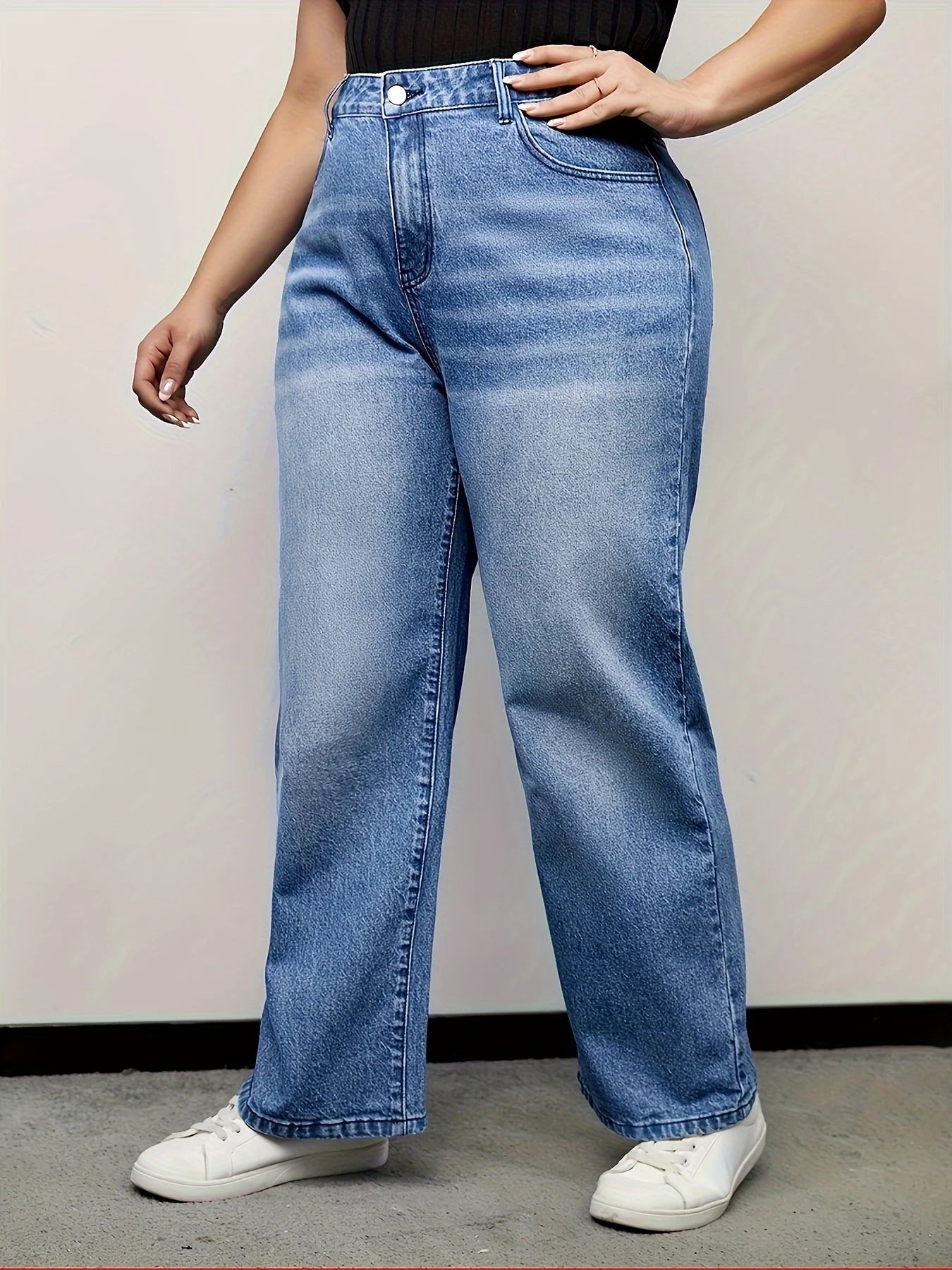 Calça Jeans Plus Size Feminina