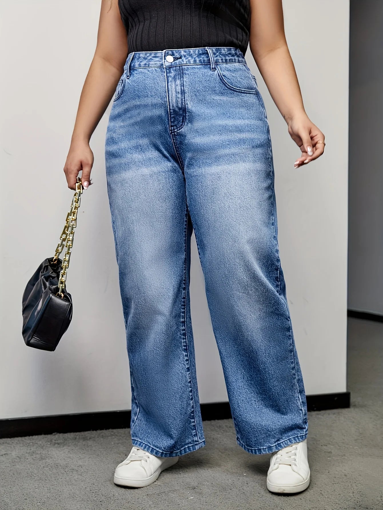 Calça Jeans Plus Size Feminina