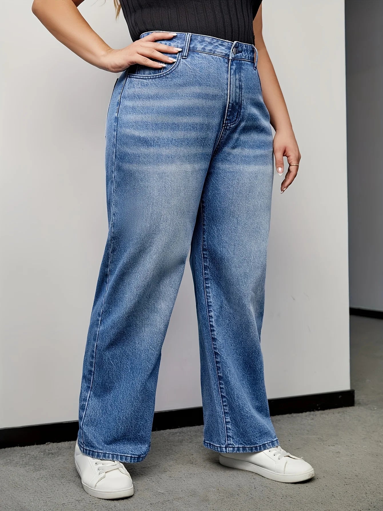 Calça Jeans Plus Size Feminina