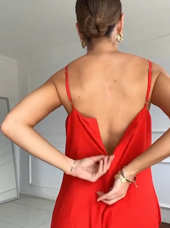 Vestido  Vermelho para o Natal