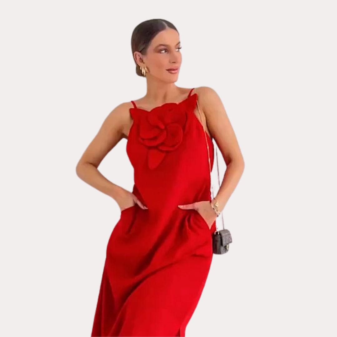 Vestido  Vermelho para o Natal